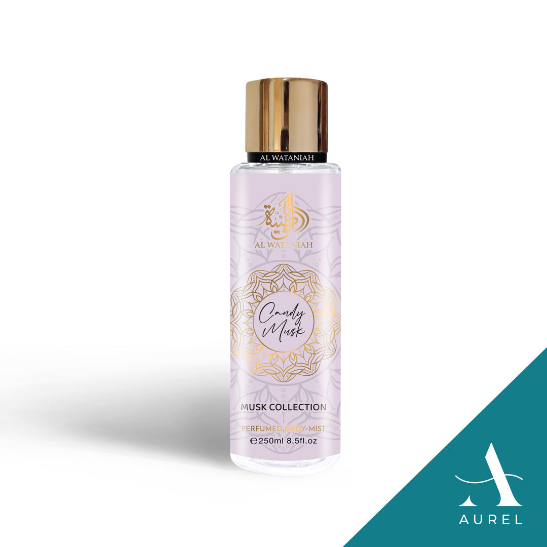 Al Wataniah Candy Musk Body Mist (250ml)