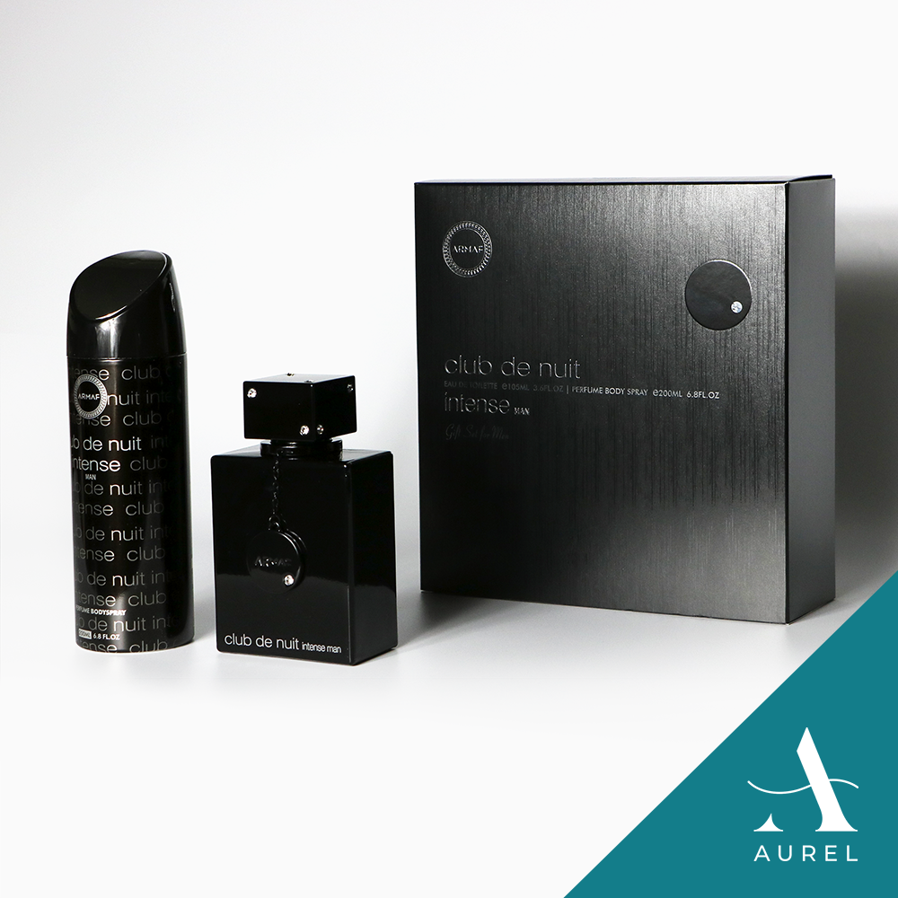Club De Nuit Intense Man | Gift Set | 105ml EDT & Body Spray 200ml