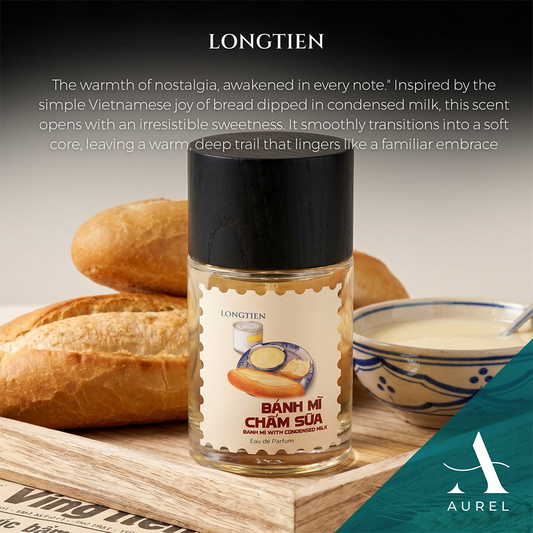 Longtien Banh Mi Cham Sua (Banh Mi with Condensed Milk) EDP (50ml)