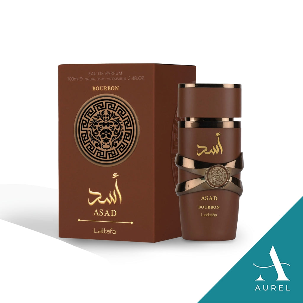 香水(男性用) Lattafa ASAD Bourbon 100ml Lattafa Asad Bourbon EDP (100ml) – Aurel Singapore