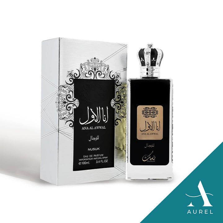 Riiffs Nusuk Ana Al Awwal Men Silver 100ml EDP