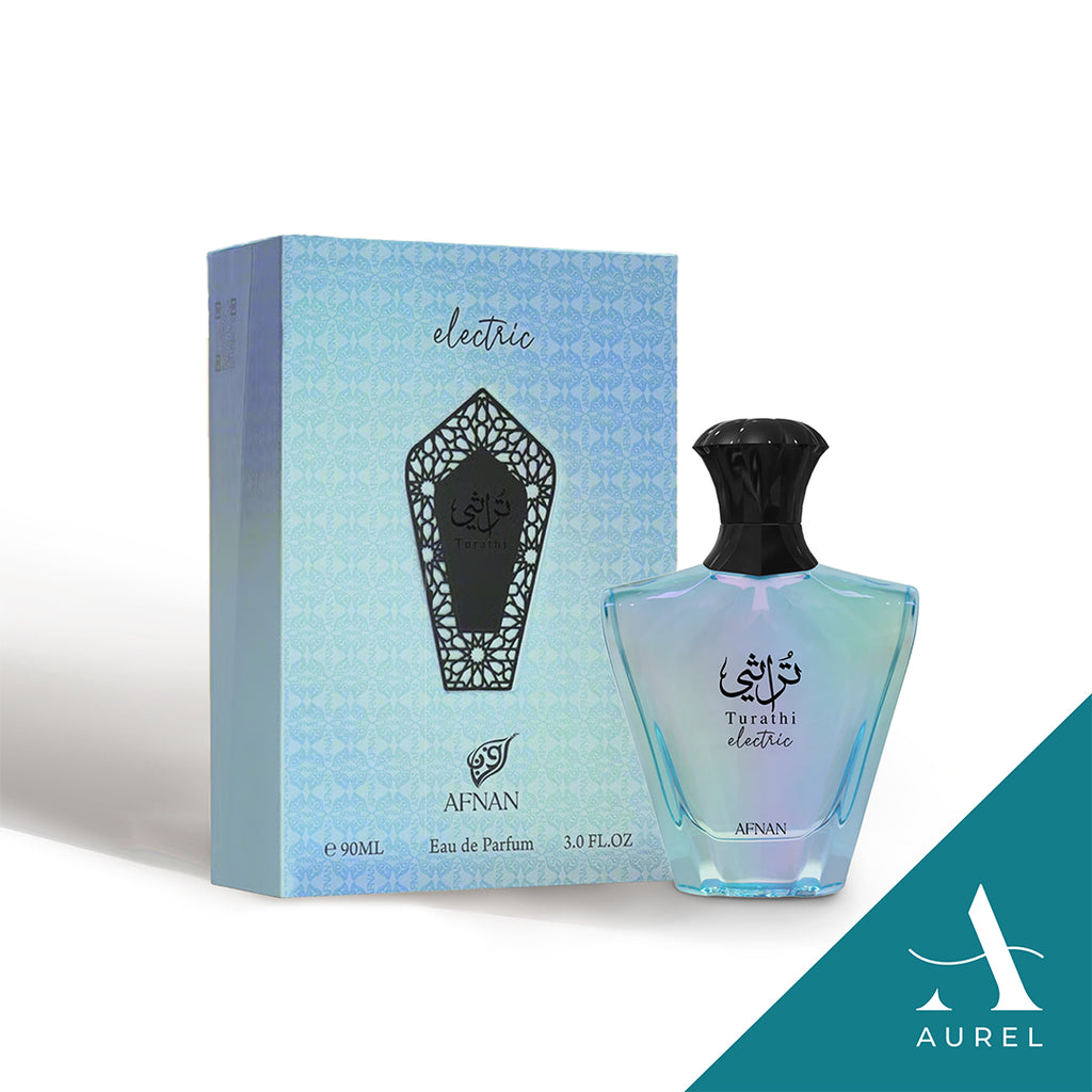 AFNAN Turathi Electric 90ml 香水 Afnan Turathi Electric EDP (90ml) – Aurel Singapore