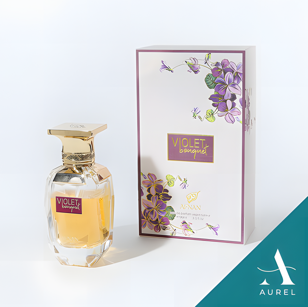 Afnan Violet Bouquet 80ml EDP – Aurel Singapore Afnan Violet Bouquet 80ml EDP – Aurel Singapore