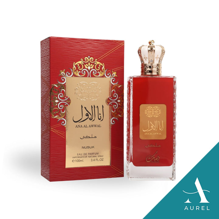 Riiffs Nusuk Ana Al Awwal Malaki Red EDP (100ml)